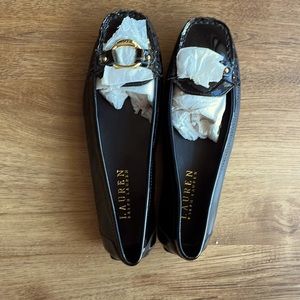 Lauren by Ralph Lauren Black Loafers
